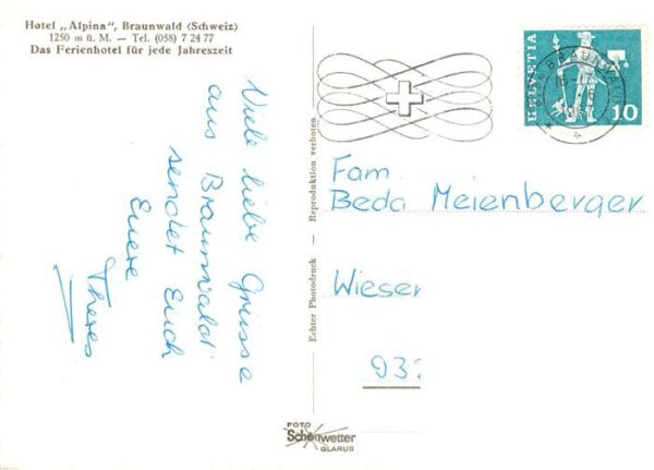 Braunwald GL Hotel Alpina – Bild 2