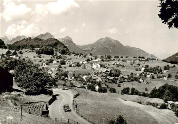 Filzbach GL an der Kerenzerbergstrasse