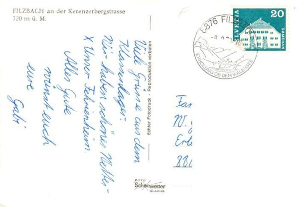 Filzbach GL an der Kerenzerbergstrasse – Bild 2