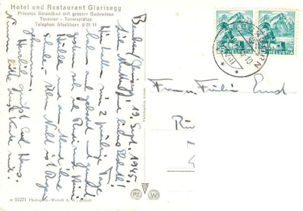 Steckborn TG am Untersee mit Hotel Pension Glarisegg – Bild 2