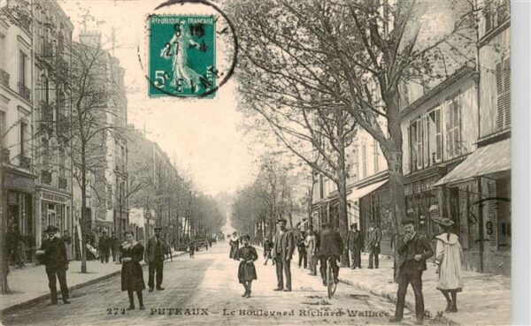 Puteaux 92 Hauts-de-Seine Boulevard Richard Wallace