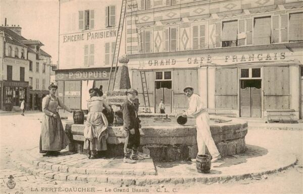 La Ferte-Gaucher 77 Seine-et-Marne Le Grand Bassin