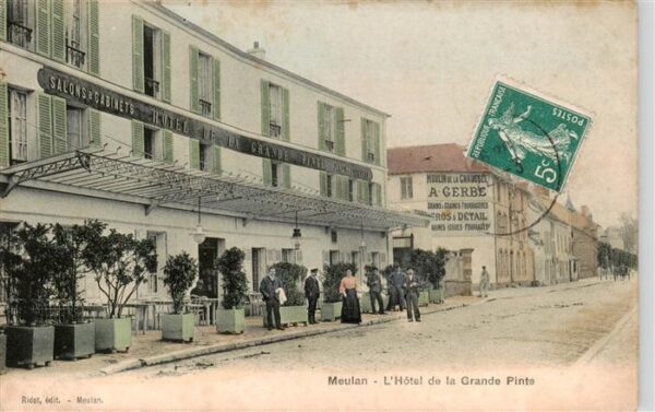 Meulan 78 Yvelines Hôtel de la Grande Pinte