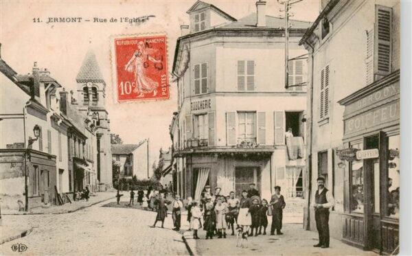 Ermont 95 Val-d Oise Rue de l Eglise