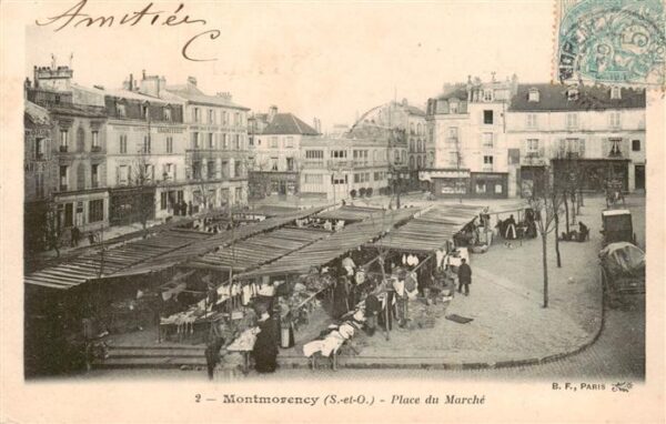 Montmorency 95 Val-d Oise Place du Marché