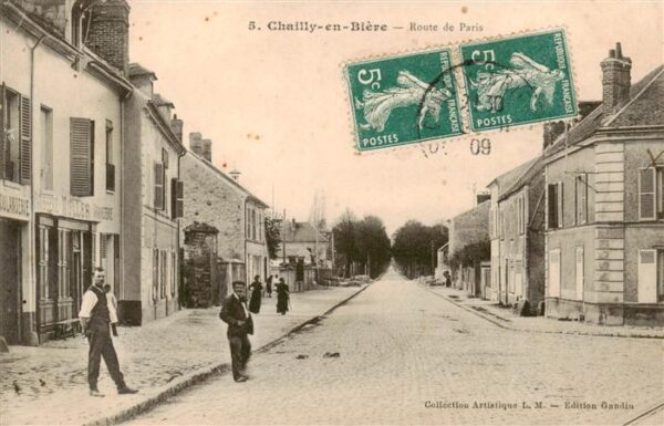 Chailly-en-Biere 77 Seine-et-Marne Route de Paris