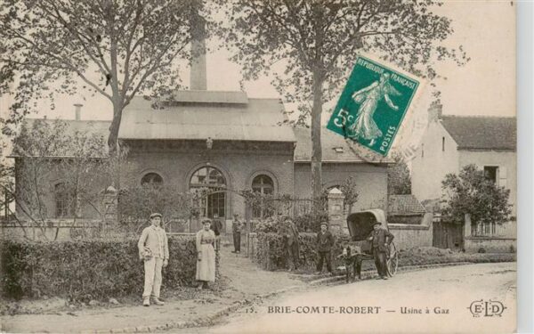 Brie-Comte-Robert 77 Seine-et-Marne Usine a Gaz