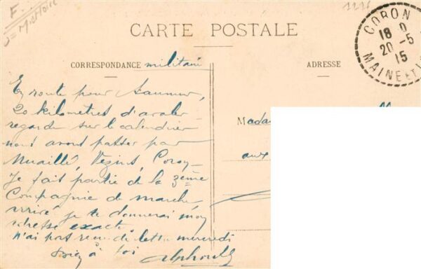 Coron  49 Maine-et-Loire Arrivée par la Route de Cholet – Bild 2