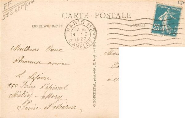 Villeparisis 77 Seine-et-Marne Rond Point de la Gare et le Petit Robin – Bild 2