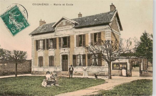 Coignieres 78 Yvelines Mairie et Ecole