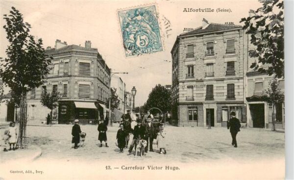 Alfortville 94 Val-de-Marne Carrefour Victor Hugo