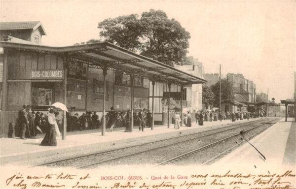 Bois-Colombes 92 Hauts-de-Seine Quai de la Gare