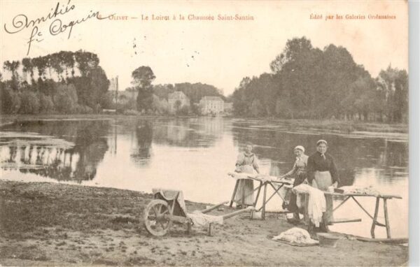 Olivet 45 Loiret Le Loiret a la Chausee Saint Santin