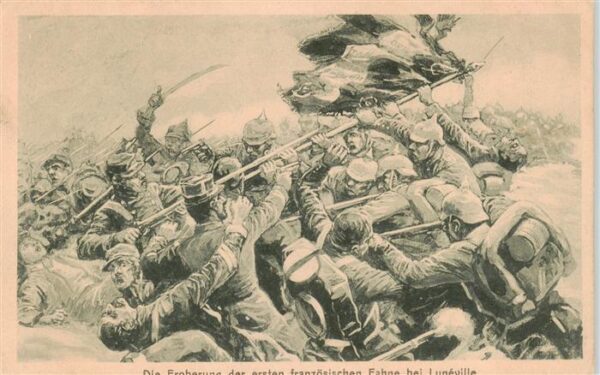 Luneville 54 Meurthe-et-Moselle Die Eroberung der ersten französischen
