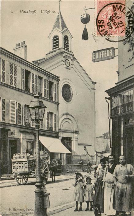 Malakoff 92 Hauts-de-Seine Eglise