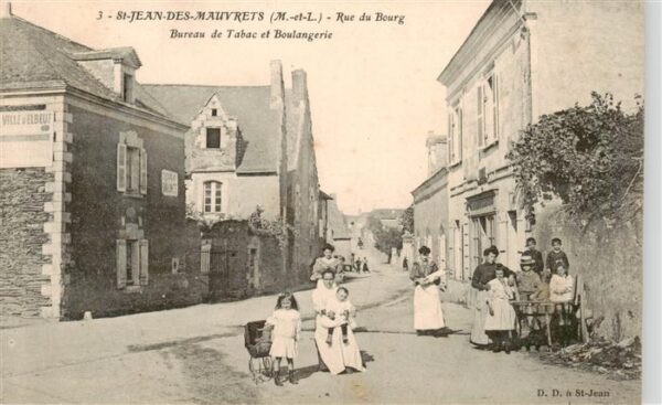 St-Jean-des-Mauvrets Rue du Bourg Bureau de Tabac et Boulang