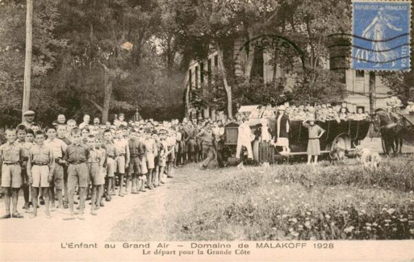 Malakoff 92 Hauts-de-Seine Enfant au Grand Air Domaine de Malakoff