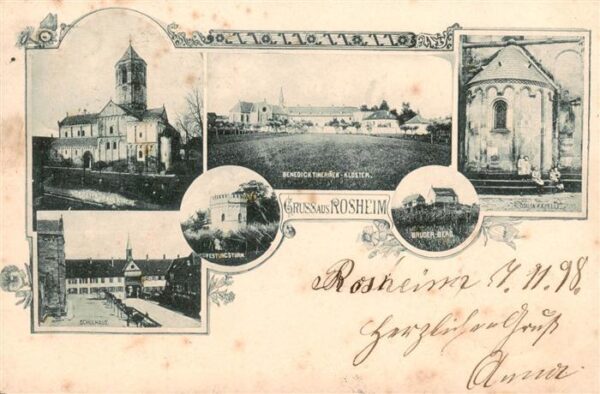 Rosheim 67 Alsace Benedick Tinerinnen-Kloster Kirche Odil