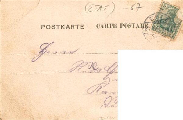 Niedersand Selz 67 Bas-Rhin Branntweinbrennerei Gasthaus zum Hirsch – Bild 2