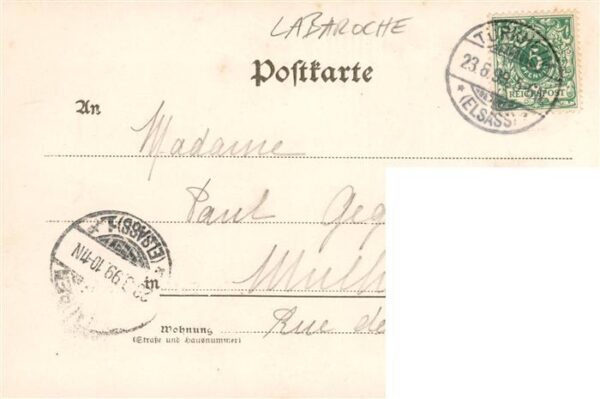 Labaroche Zell 68 Haut-Rhin Ortsansicht Chapelle Kapelle – Bild 2