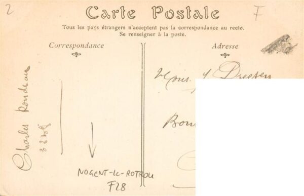 Nogent-le-Rotrou 28 Eure-et-Loir Hôtel du Dauphin et la Rue Charronnerie – Bild 2
