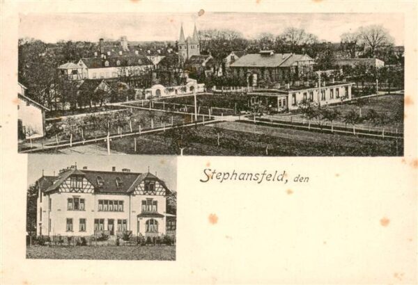 Stephansfeld Brumath 67 Bas-Rhin Ortsansicht mit Kirche