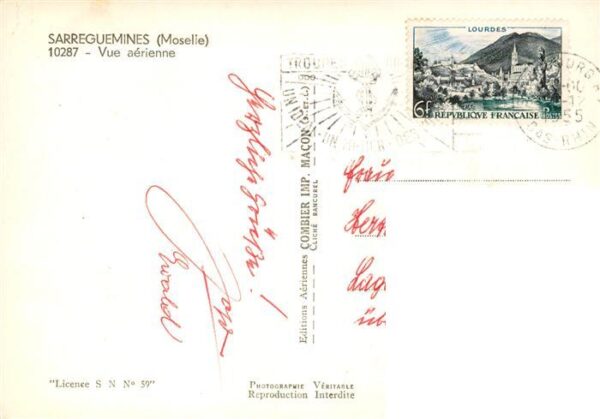 Sarreguemines 57 Moselle Vue aérienne – Bild 2