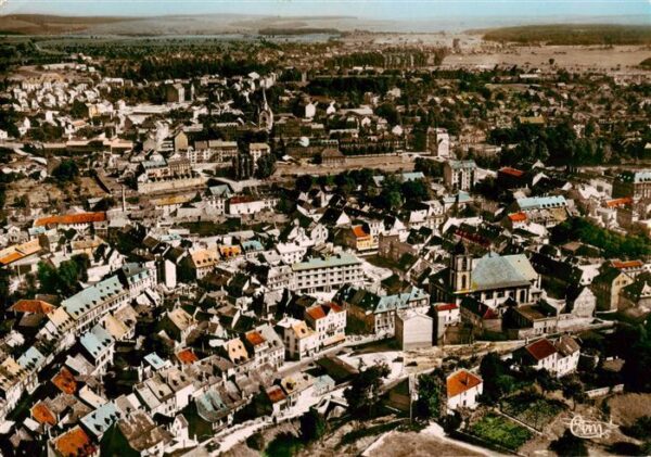 Sarreguemines 57 Moselle Vue aérienne