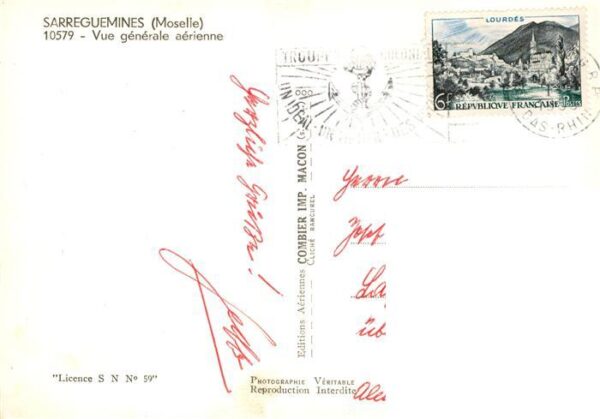 Sarreguemines 57 Moselle Vue aérienne – Bild 2