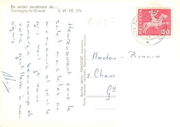 Farvagny-le-Grand FR Vue aérienne – Bild 2
