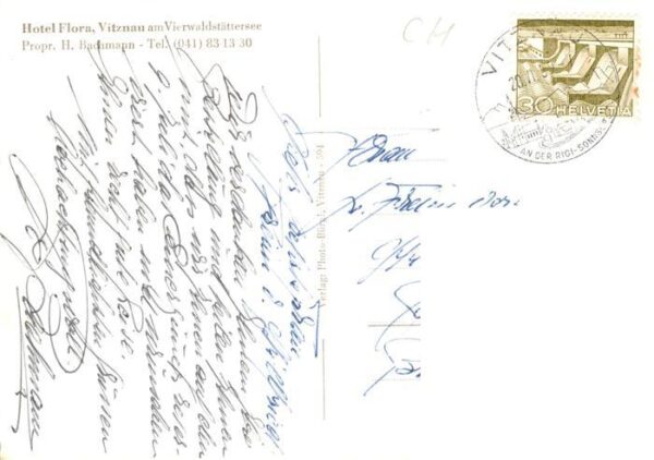 Vitznau Witznau Vierwaldstaettersee LU Hotel Flora – Bild 2