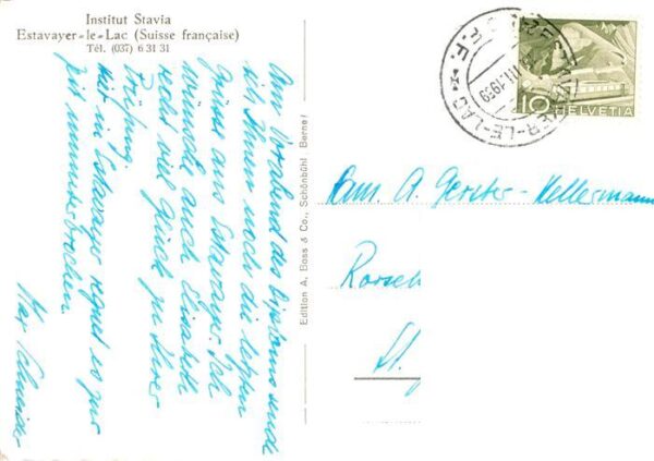 Estavayer -le-Lac FR Institut Stavia – Bild 2