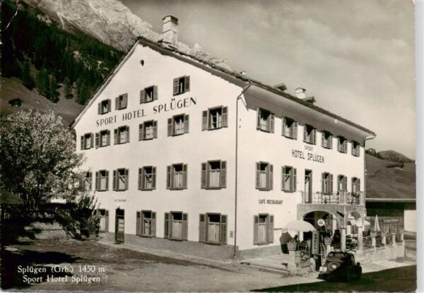 Spluegen 2113m GR Sport Hotel Splügen