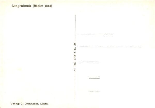 Langenbruck  BL Basler Jura Panorama – Bild 2