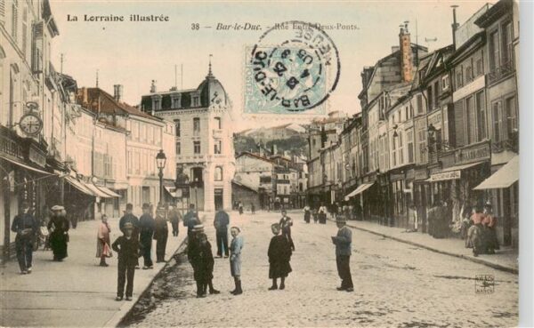 Bar-le-Duc 55 Meuse Rue Entre Deux Ponts