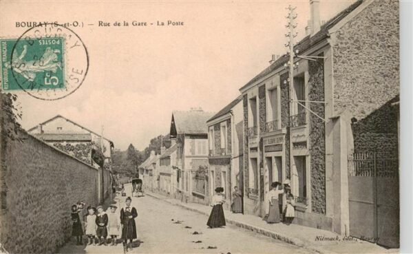 Bouray-sur-Juine 91 Essonne Rue de la Gare La Poste