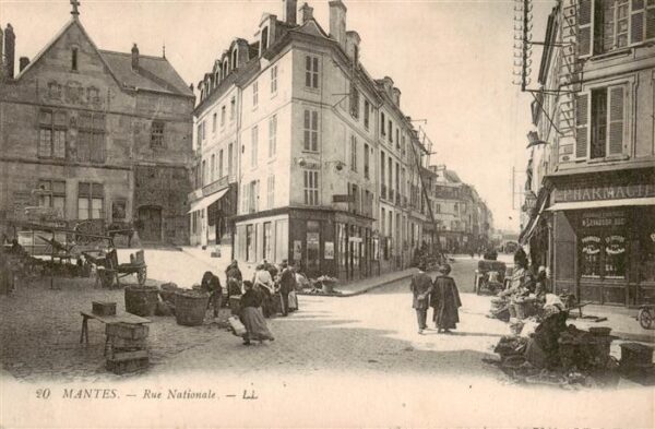 Mantes-la-Jolie Mantes-sur-Seine 78 Yvel Rue Nationale