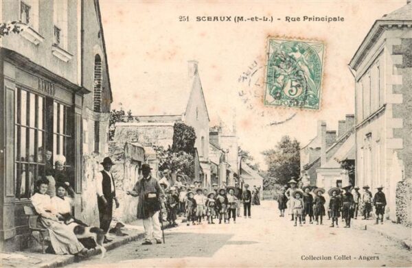 Sceaux 92 Seine Rue Principale