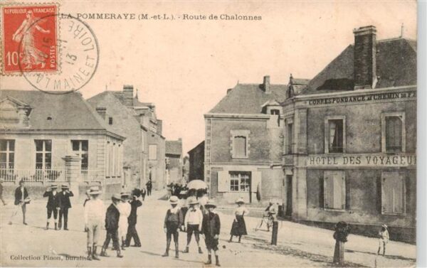 La Pommeraye 49 Maine-et-Loire Route de Chalonnes