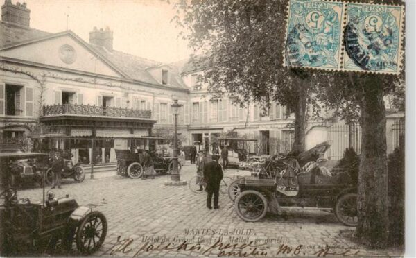 Mantes-la-Jolie Mantes-sur-Seine 78 Yvel Hotel du Grand Cerf