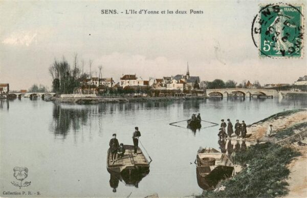 Sens 89 L’Ile d’Yonne et les deux Ponts