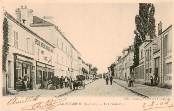 Montgeron 91 Essonne La Grande Rue