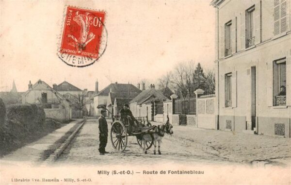 Milly  91-la-Foret Route de Fontainebleau