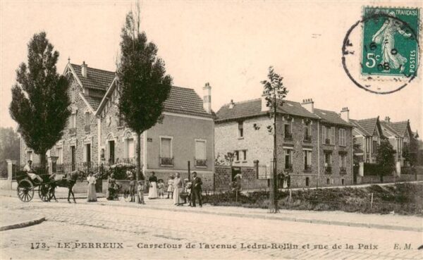 Le Perreux-sur-Marne 94 Carrefour de l’avenue Ledru Rollin et r