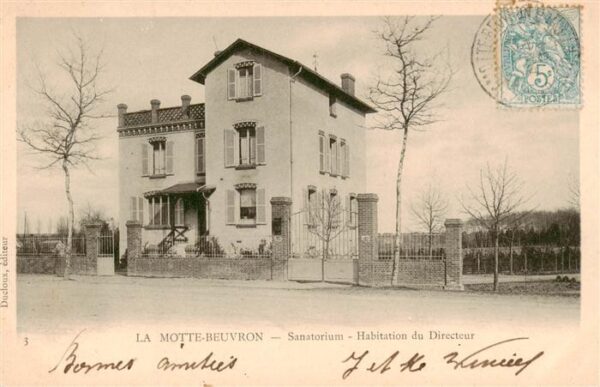 La Motte-Beuvron Lamotte-Beuvron 41 Loir Sanatorium Habitation du Directeur