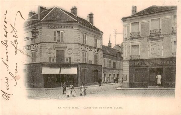 La Ferte-Alais 91 Essonne Carrefour du Cheval Blanc