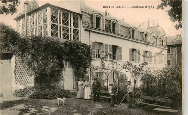Igny  91 Essonne Chateau d_Igny