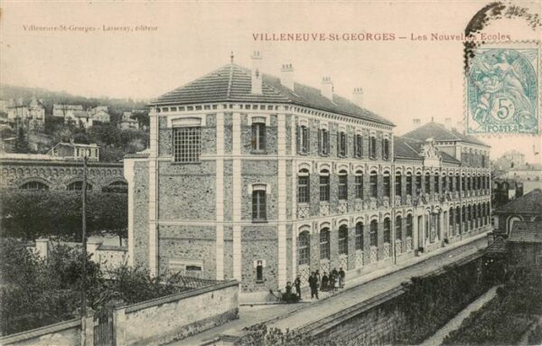 Villeneuve-Saint-Georges 94 Val-de-Marne Les nouvelles Ecoles