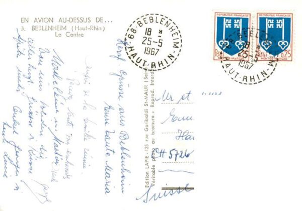 Beblenheim 68 Haut-Rhin Le Centre – Bild 2