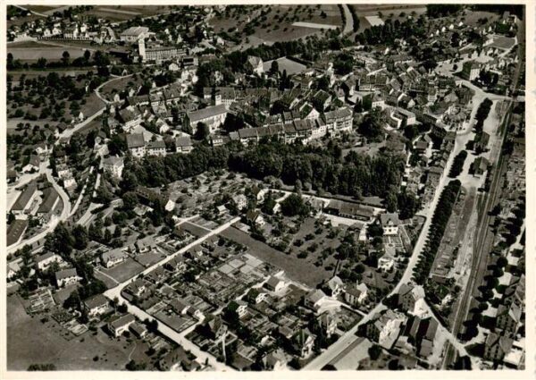 Bischofszell TG Fliegeraufnahme